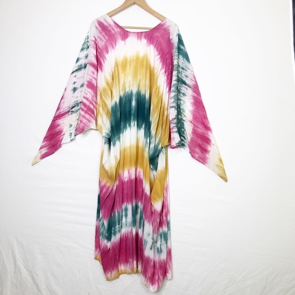 Oddy tie dye multicolored Kimono - Picture 9 of 9